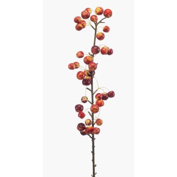 Rama decorativa de manzano KELZAR con frutos, roja, 85 cm