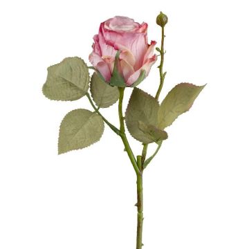 Flor artificial rosa ZORKLIN, rosa oscuro, 45 cm