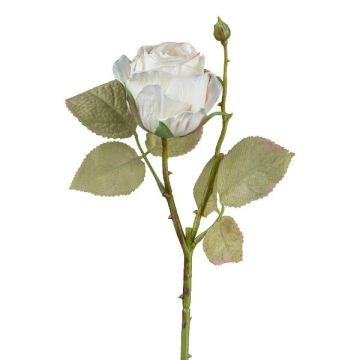Flor artificial rosa ZORKLIN, blanco, 45 cm