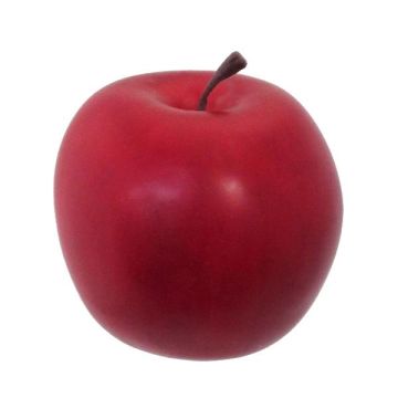 Manzana decorativa HUSRA con colgador, roja mate, 6,5cm Manzana decorativa HUSRA con colgador, roja mate, 6,5cm