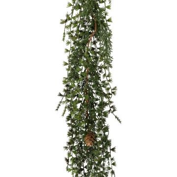 Adorno colgante de alerce WODRI, varilla, piñas, verde, 125cm Adorno colgante de alerce WODRI, varilla, piñas, verde, 125cm