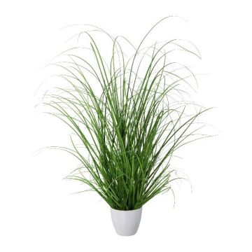 Hierba artificial para limpiar lámparas KIVRA en maceta decorativa, verde, 60 cm