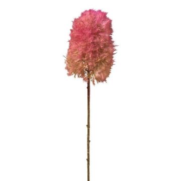 Flor artificial de cotinus MHENIS, rosa oscuro, 95 cm