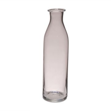 Frasco de cristal ETIENNE, transparente, 30cm, Ø7cm
