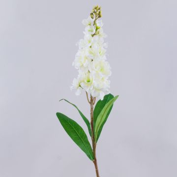 Flor artificial Levkoje BARIADE, blanco crema, 85 cm Flor artificial Levkoje BARIADE, blanco crema, 85 cm