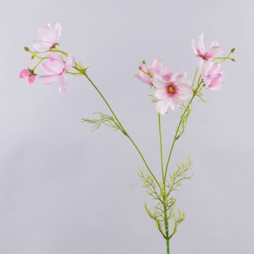 Rama decorativa con cestas de la palma HISSAN, rosa claro, 75 cm Rama decorativa con cestas de la palma HISSAN, rosa claro, 75 cm