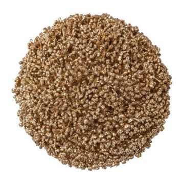 Bolas artificiales de bayas NAVINE con bayas, doradas, Ø 13 cm