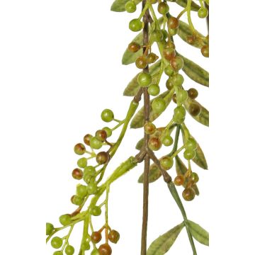 Rama de serbal artificial JANNAH con frutos, verde, 130 cm