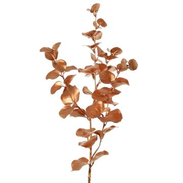 Rama artificial de eucalipto MALFHY, cobre metalizado, 75 cm