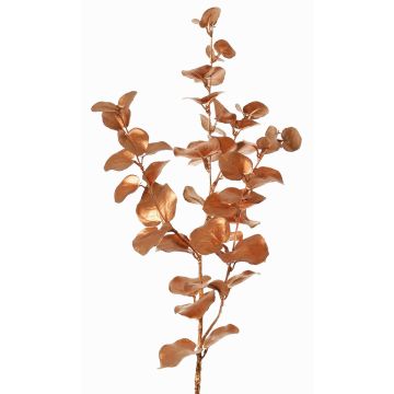 Rama artificial de eucalipto MALFHY, cobre metalizado, 75cm