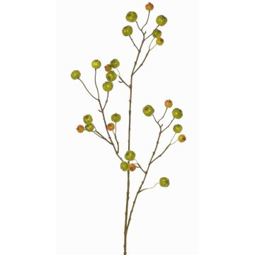 Rama artificial de manzano ornamental NONGIH con frutos, verde-naranja, 90cm Rama artificial de manzano ornamental NONGIH con frutos, verde-naranja, 90cm