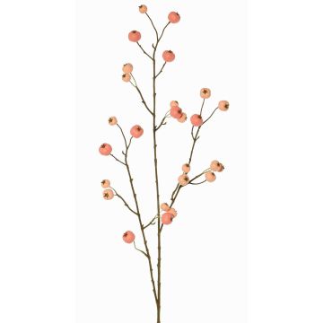 Rama artificial de manzano ornamental NONGIH con frutos, rosa claro, 90cm Rama artificial de manzano ornamental NONGIH con frutos, rosa claro, 90cm