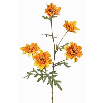 Rama decorativa de crisantemo PRUDENCE, Eco Collection, amarillo-naranja, 75cm, Ø5-6,5cm Rama decorativa de crisantemo PRUDENCE, Eco Collection, amarillo-naranja, 75cm, Ø5-6,5cm