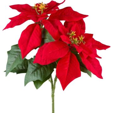 Rama artificial de flor de pascua FRIMBEL, roja, 30 cm Rama artificial de flor de pascua FRIMBEL, roja, 30 cm