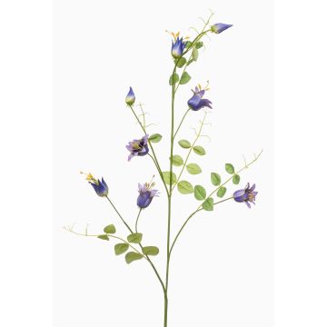 Rama decorativa de clemátide LENOMA, azul, 115 cm