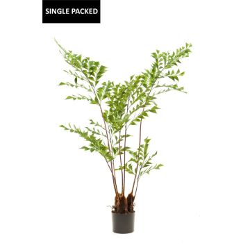 Palmera de plástico Palmera cola de pez JENKFAN, verde, 140 cm