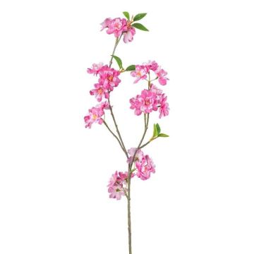 Rama artificial Cerezo FYNLOK con flores, rosa, 75 cm