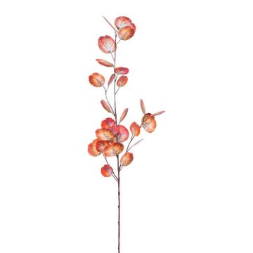 Rama decorativa de eucalipto VORTAN, coral, 85 cm