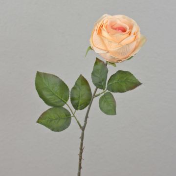 Rosa artificial FINAKAS, albaricoque, 65 cm