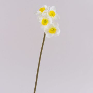 Narciso artificial SEPUNY, amarillo crema, 40 cm Narciso artificial SEPUNY, amarillo crema, 40 cm