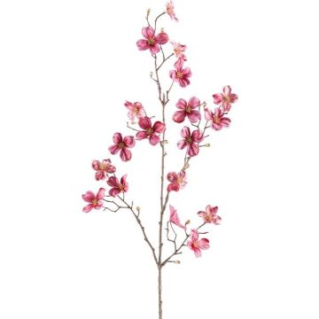 Rama decorativa de cornejo HISOP, rosa oscuro, 85 cm