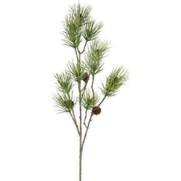 Rama artificial de pino GRALTO con piñas, verde, 85cm Rama artificial de pino GRALTO con piñas, verde, 85cm