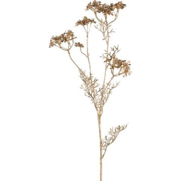 Rama artificial de zanahoria silvestre GRAHEN, dorada, 85 cm