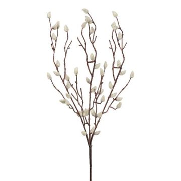Rama decorativa acianos SLORMA con flores, blanco, 70 cm Rama decorativa acianos SLORMA con flores, blanco, 70 cm