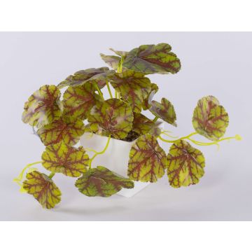 Planta artificial WOLINDA, maceta decorativa, colgante, verde, 16 cm
