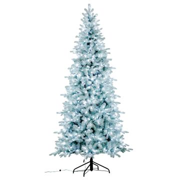Abeto artificial con nieve ARENDAL, con nieve, LED, blanco y azul, 225 cm, Ø 115 cm Abeto artificial con nieve ARENDAL, con nieve, LED, blanco y azul, 225 cm, Ø 115 cm