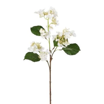 Rama artificial de hortensia VESLON, blanca, 65 cm