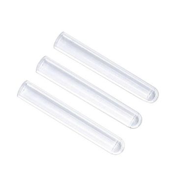 Tubitos de acrílico NILOS, transparentes, 10 cm, Ø 1,6 cm