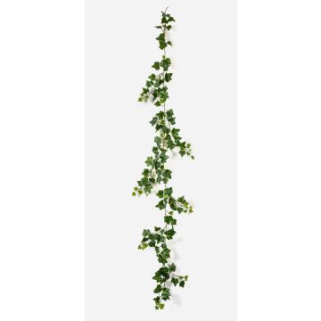Guirnalda de hiedra artificial LINNEO, verde-blanco, 205cm