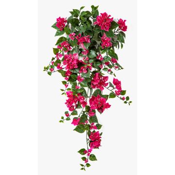 Flor artificial Bougainvillea colgante CARINO, varilla, crossdoor, rosa, 100 cm