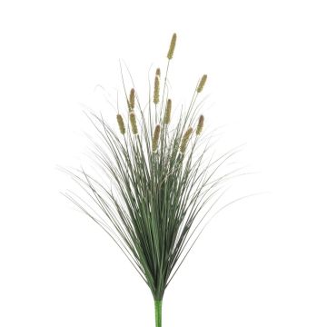 Hierba de conejo artificial ELSAWE, varilla, panículas, verde, 90 cm