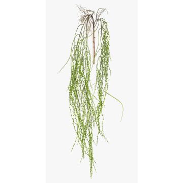 Rama artificial de senecio LISANDA, colgante, verde, 150 cm