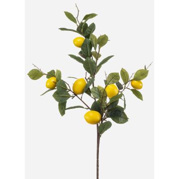 Rama artificial de limonero QUEOSHA con frutos, amarilla, 95 cm
