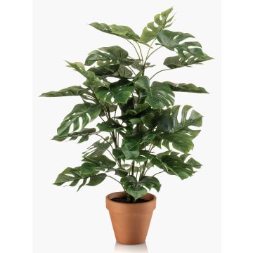 Planta artificial Philodendron monstera deliciosa HINAGIKU en maceta de terracota, 65 cm Planta artificial Philodendron monstera deliciosa HINAGIKU en maceta de terracota, 65 cm