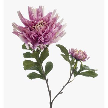 Rama artificial de dalia KALGER, lila, 75 cm