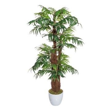 Palmera artificial Areca JANLO en maceta de cerámica, 150 cm
