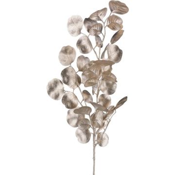 Rama artificial de eucalipto DRAVEL, champán, 75cm Rama artificial de eucalipto DRAVEL, champán, 75cm