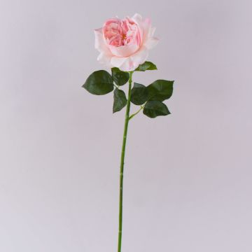 Rosa artificial GINAKAL, rosa claro, 65 cm