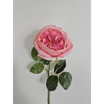 Rosa artificial GINAKAL, rosa, 65 cm Rosa artificial GINAKAL, rosa, 65 cm