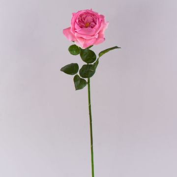 Rosa artificial GINAKAL, rosa, 65 cm