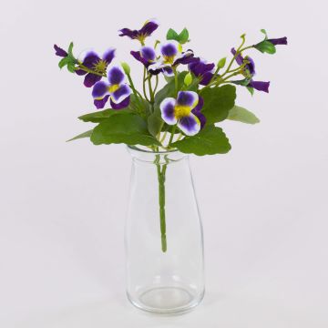 Flor artificial decorativa Pensamientos BAHNY en varilla, violeta-lila, 22 cm Flor artificial decorativa Pensamientos BAHNY en varilla, violeta-lila, 22 cm