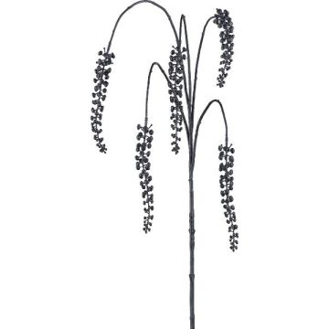 Rama artificial de cornejillo LEMENY con bayas, colgante, negro, 105 cm