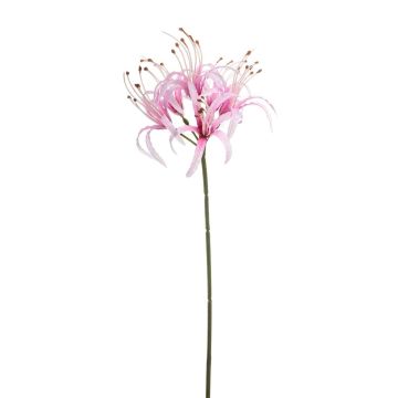 Amarilis artificial de jardín NANFAJI, rosa, 65 cm