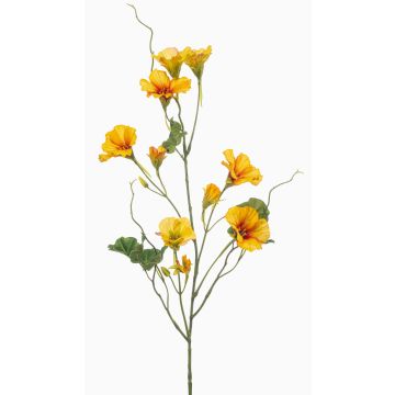 Rama decorativa de berro MEZLON con flores, amarilla, 80 cm Rama decorativa de berro MEZLON con flores, amarilla, 80 cm