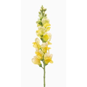 Flor artificial boca de dragón DAENERYS, amarilla, 80 cm