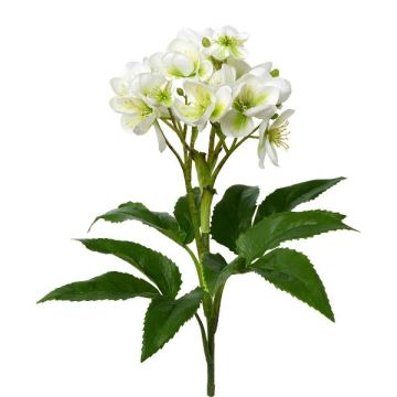 Flor decorativa clavel TRULK, blanca, 60 cm